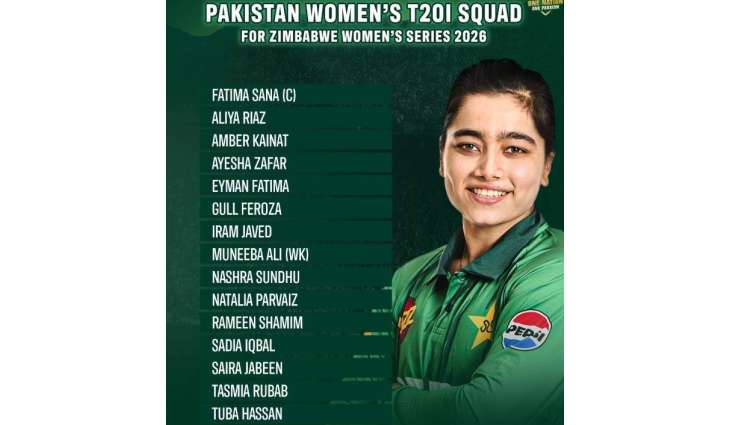 Pakistan announces 15-member women's T20I squad for Zimbabwe series