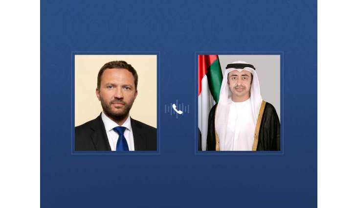 Abdullah bin Zayed, Estonian FM discuss bilateral relations, regional developments over phone