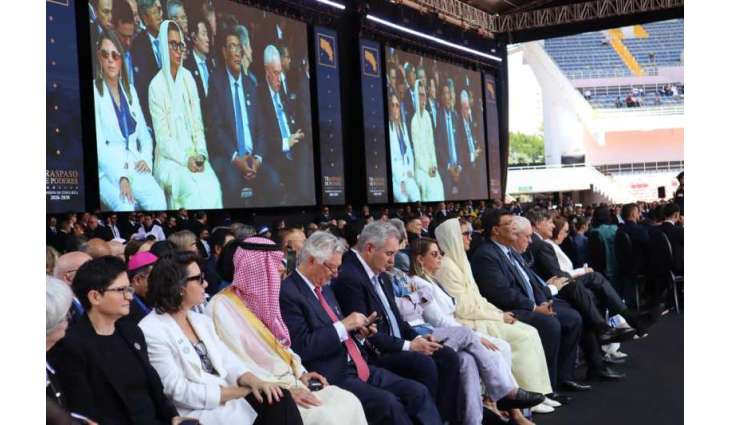 On behalf of UAE President, Noura Al Kaabi attends Costa Rica’s presidential inauguration ceremony