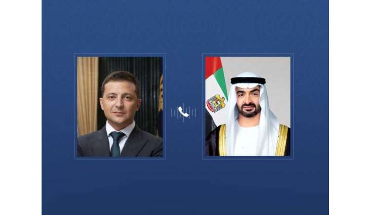 UAE and Ukraine Presidents discuss cooperation and regional developments in phone call