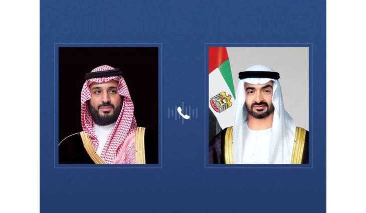 UAE President receives phone call from Saudi Crown Prince