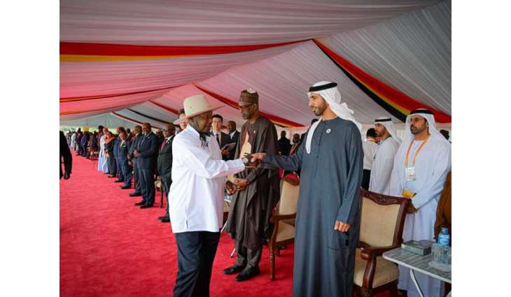 نيابة عن رئيس الدولة.. شخبوط بن نهيان يشارك في مراسم تنصيب رئيس أوغندا