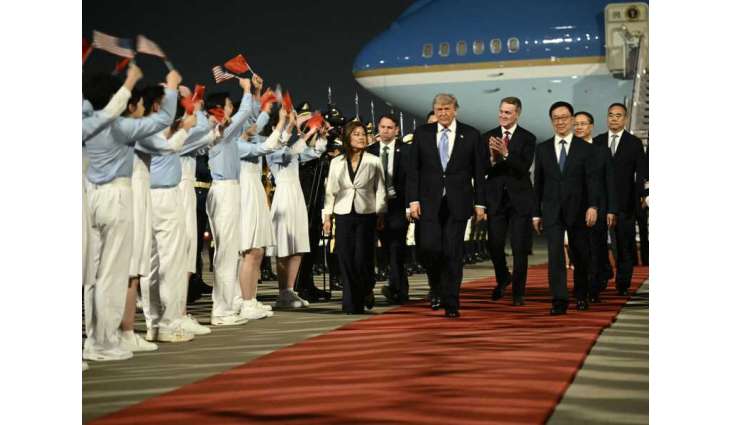 US President begins working visit to China