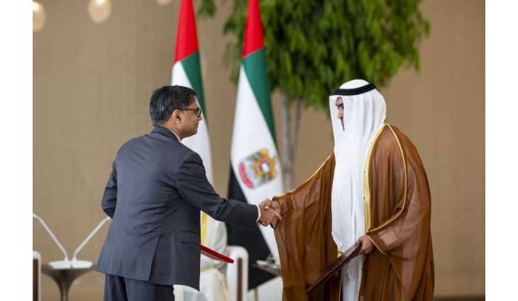 UAE President and Indian Prime Minister witness exchange and announcement of agreements and MOUs between the two countries