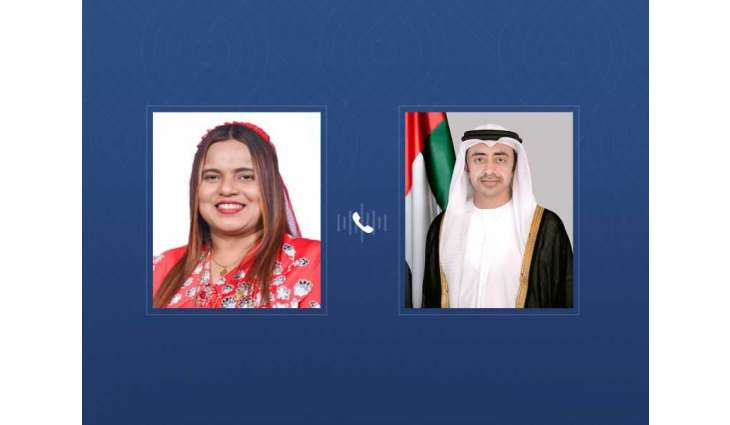 Abdullah bin Zayed congratulates Maldives Foreign Minister by phone, discusses bilateral ties