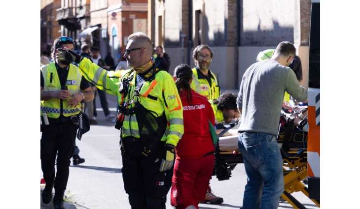 8 مصابين 4 منهم بحالة خطرة في حادث دهس شمال إيطاليا