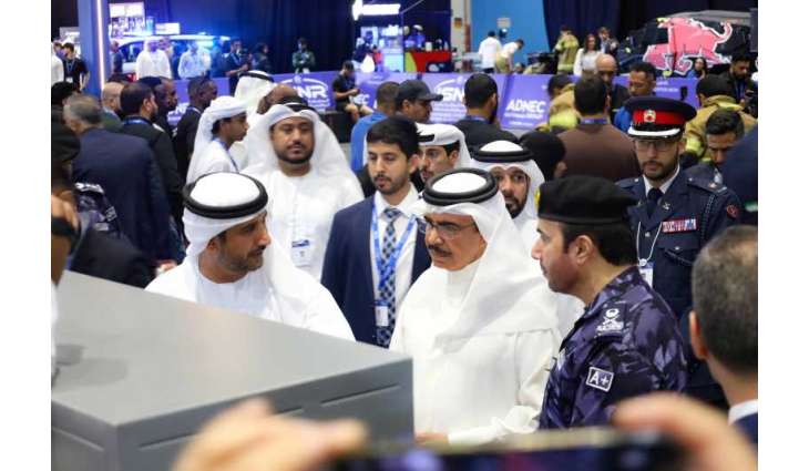 Bahraini Interior Minister visits Tasleeh pavilion at ISNR 2026
