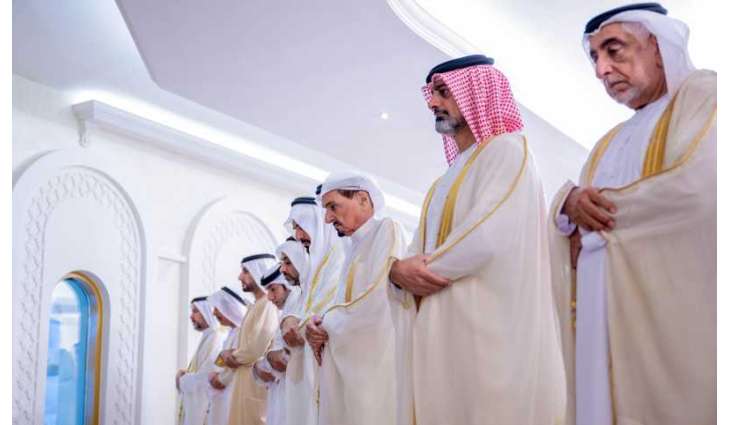 Ajman Ruler performs Eid Al-Adha prayer