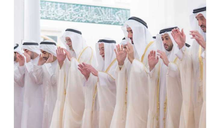 Sharjah Ruler performs Eid Al-Adha prayer at Sharjah Mosque