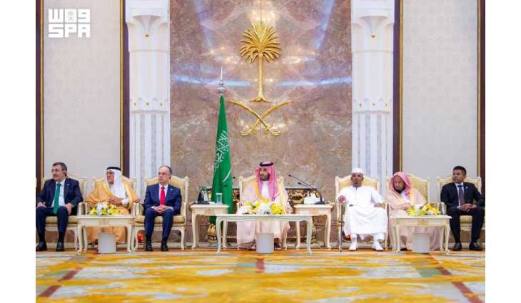 نيابة عن خادم الحرمين الشريفين.. سمو ولي العهد يقيم حفل الاستقبال السنوي لأصحاب الفخامة والدولة وكبار الشخصيات والضيوف ورؤساء الوفود الذين أدوا فريضة الحج لهذا العام