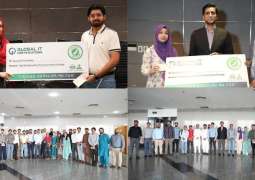 PITB Distributes Fee Reimbursement Cheques among Successful Candidates of Global IT Certifications Program