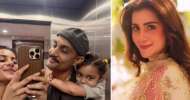 Sohai Ali Abro dismisses divorce rumours with family post