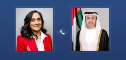 Abdullah bin Zayed, Canadian Foreign Minister discuss bilateral relations, regional developments