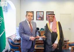 سمو وزير الخارجية يتلقى رسالة خطية من وزير خارجية روسيا الاتحادية