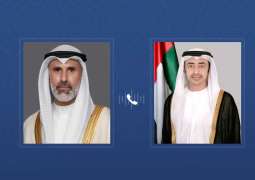 Abdullah bin Zayed holds phone call with Kuwaiti FM