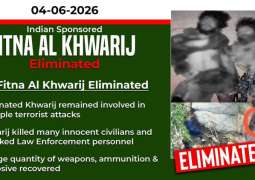 Security forces kill four India-backed terrorists in KP IBOs: ISPR