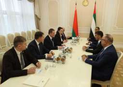 Thani Al Zeyoudi meets Prime Minister of Belarus during official visit to Minsk