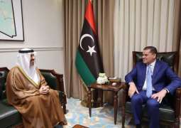 سفير الإمارات يلتقي رئيس حكومة الوحدة الوطنية في ليبيا