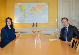 Reem Al Hashimy meets Swedish Minister for International Development Cooperation and Foreign Trade