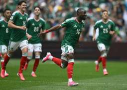 كأس العالم .. فوز المكسيك على جنوب افريقيا في المباراة الافتتاحية