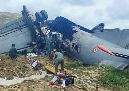 Military transport plane crashes in northeastern India