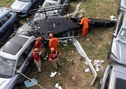 Two helicopters collide in mid-air near Rio de Janeiro, leaving six dead