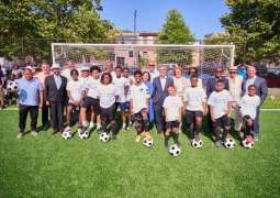 UAE Embassy, Children's Hospital of Philadelphia, Philadelphia Parks & Recreation bring spirit of soccer to Conestoga Park in West Philadelphia