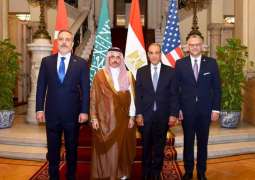 FMs of Egypt, Saudi Arabia, Türkiye, and US official discuss regional issues