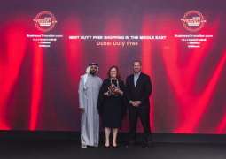 Dubai Duty Free receives 'Best Duty Free Shopping in the Middle East' award