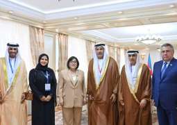 First Deputy Speaker of FNC meets Azerbaijani National Assembly Speaker in Baku