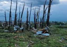 Hurricane leaves thousands without power in Russia's Sverdlovsk region