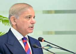 رئیس الوزراء شھباز شریف یوٴکد بأن الھند تدعم الارھاب في المنطقة