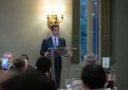 Sultan bin Ahmed attends Royal European Academy of Doctors dinner