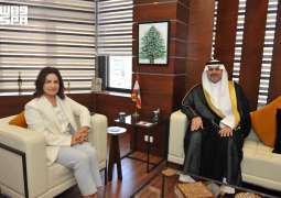 وزيرة الشؤون الاجتماعية اللبنانية تستقبل سفير المملكة لدى لبنان