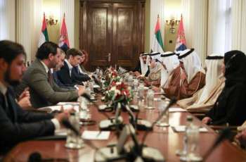 Saqr Ghobash, Serbian National Assembly President discuss parliamentary cooperation, witness signing of MoU
