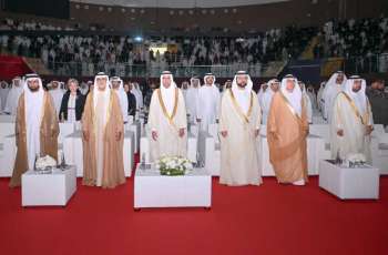 Hamad Al Sharqi attends graduation of 302 Fujairah University students