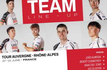 UAE Team Emirates-XRG takes its climbing talents to Tour Auvergne-Rhône-Alpes