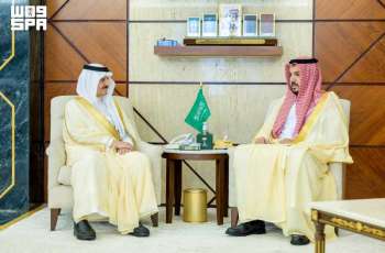 أمير الشرقية يستقبل مدير فرع المركز الوطني للرقابة على الالتزام البيئي بالمنطقة