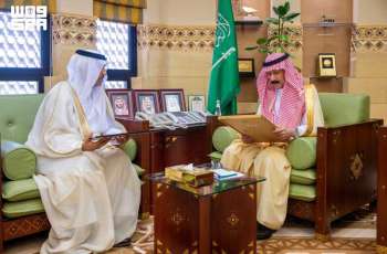وكيل إمارة الرياض يستقبل محافظ حريملاء ومدير مستشفى حريملاء العام
