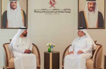 سفير الإمارات يلتقي وزير البيئة والتغير المناخي القطري