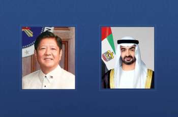 رئيس الدولة يعزي رئيس الفلبين في ضحايا الزلزال