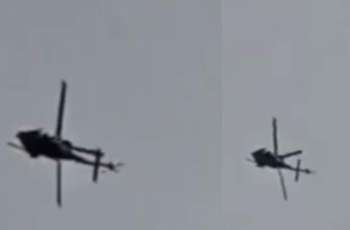 US Apache helicopter crashes near Strait of Hormuz, crew safely rescued