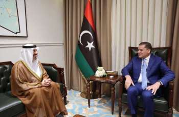 سفير الإمارات يلتقي رئيس حكومة الوحدة الوطنية في ليبيا