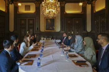 Latifa bint Mohammed meets with leaders of World Childhood Foundation, visits Campus Manilla in Sweden