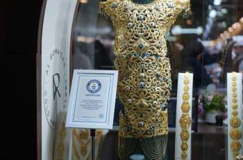 World’s most expensive gold dress captivates visitors at WJMES