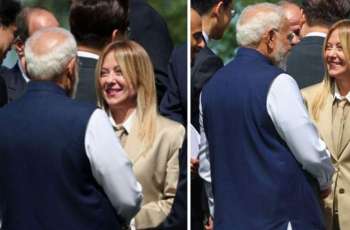 Modi–Meloni exchange at G7 summit goes viral on social media