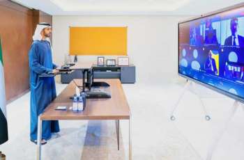 نيابةً عن رئيس الدولة/شخبوط بن نهيان يشارك في القمة الافتراضية الطارئة بشأن تفشي فيروس إيبولا ويؤكد دعم الإمارات لجهود الاستجابة في إفريقيا