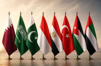 بيان مشترك صادر عن وزراء خارجية الإمارات والأردن وتركيا ومصر وإندونيسيا وباكستان والسعودية وقطر