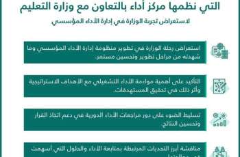 مركز أداء ينظم جلسة حوارية بعنوان تجربة وزارة التعليم في إدارة الأداء