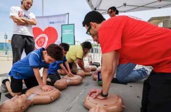 FIFA Fan Festival at World Cup 2026 empowers people to become lifesavers with CPR training